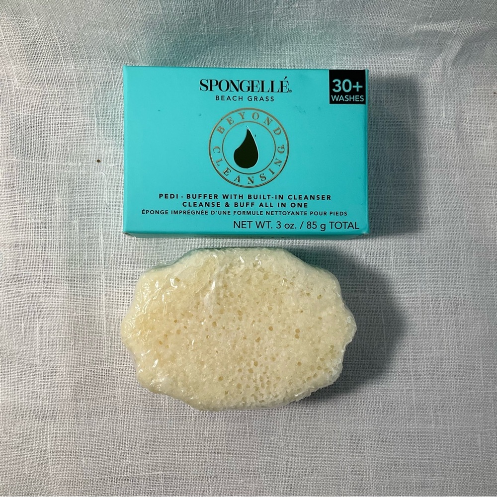 Spongellé Beach Grass Pedi Buffer